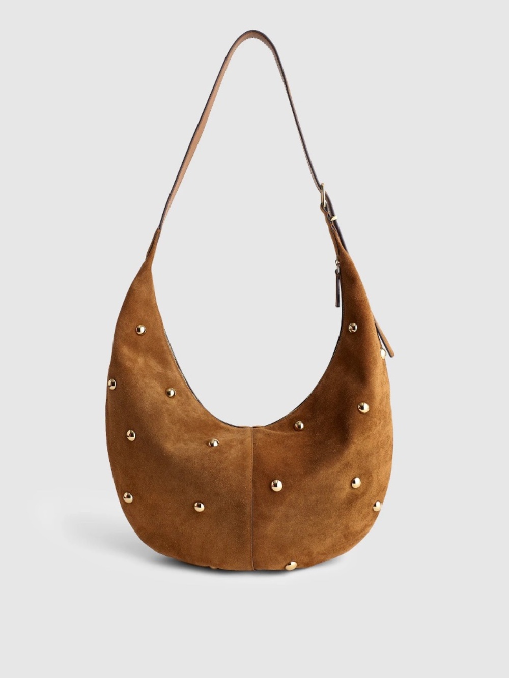 Madewell The Essential Curve Shoulder Bag | Dried Acorn